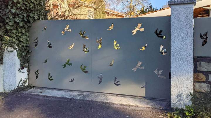 Portail en fer forgé Fabrication de portails Corse